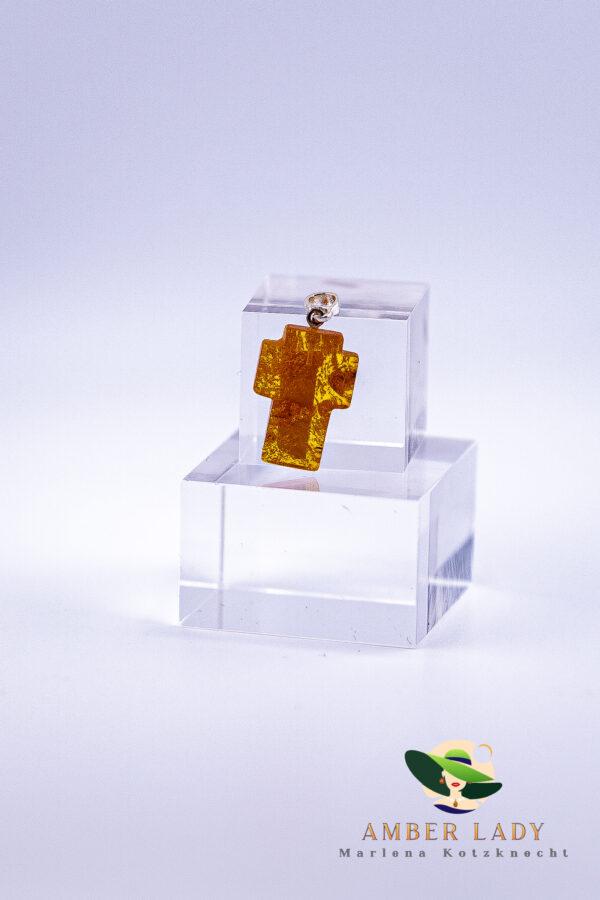 Baltic amber pendant.